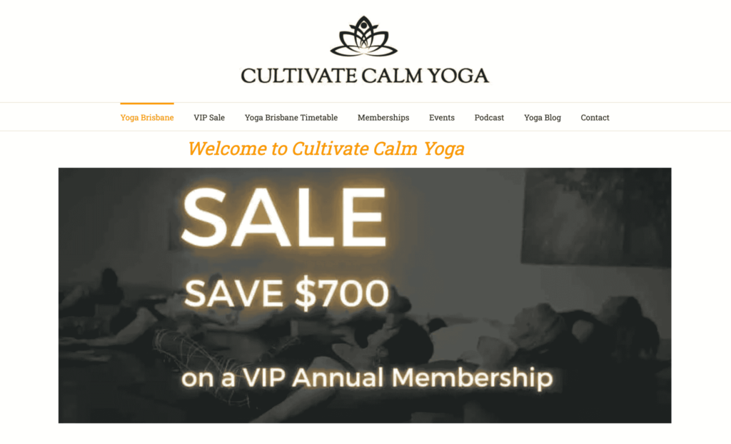 Cultivate Calm Yoga